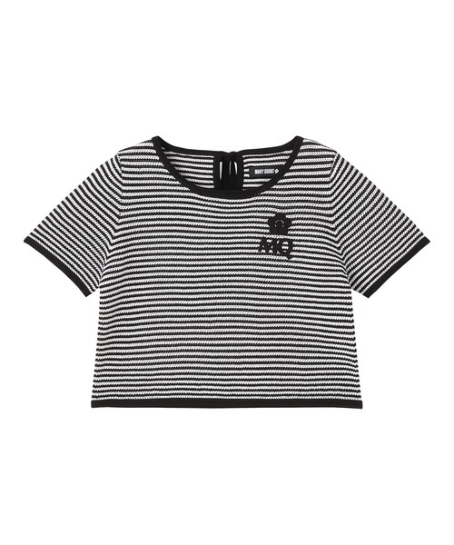 tシャツ バックリボンボーダープルオーバー レディース バックリボンボーダープルオーバーカットソー | FREDY & GLOSTER