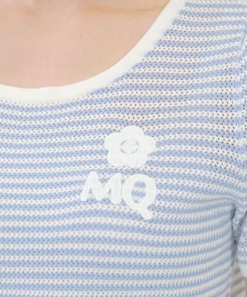 MQロゴボーダーバックリボン プルオーバー（Tシャツ/カットソー