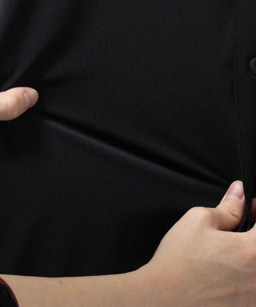 NAVY（ネイビー）の「NAVY KAZETOSU メッシュ半袖シャツ（シャツ/ブラウス・メンズ・ブラック/ネイビー/ブラウン・M/L/XL/S）」の15枚目の写真