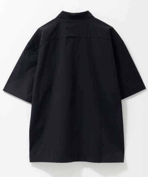 NAVY（ネイビー）の「NAVY KAZETOSU メッシュ半袖シャツ（シャツ/ブラウス・メンズ・ブラック/ネイビー/ブラウン・M/L/XL/S）」の20枚目の写真