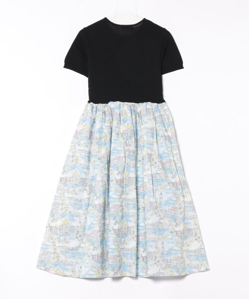 ドッキング ワンピース Made with Liberty Fabric HUIT