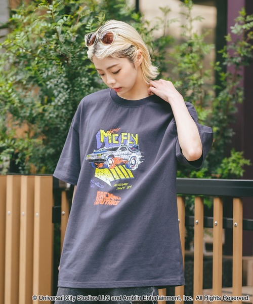 LB/S (エルビーエス)の「【ユニバーサル・ピクチャーズ】「BACK TO THE FUTURE」「E.T」オリジナルデザイン Tシャツ ドロップショルダー ビッグシルエット ユニセックス(Tシャツ/カットソー・メンズ・ブラック系その他/ホワイト系その他2/ブラック系その他2/ブルー系その他・MEDIUM/LARGE/X-LARGE)」の13枚目の写真