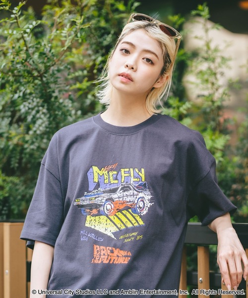 LB/S (エルビーエス)の「【ユニバーサル・ピクチャーズ】「BACK TO THE FUTURE」「E.T」オリジナルデザイン Tシャツ ドロップショルダー ビッグシルエット ユニセックス(Tシャツ/カットソー・メンズ・ブラック系その他/ホワイト系その他2/ブラック系その他2/ブルー系その他・MEDIUM/LARGE/X-LARGE)」の9枚目の写真