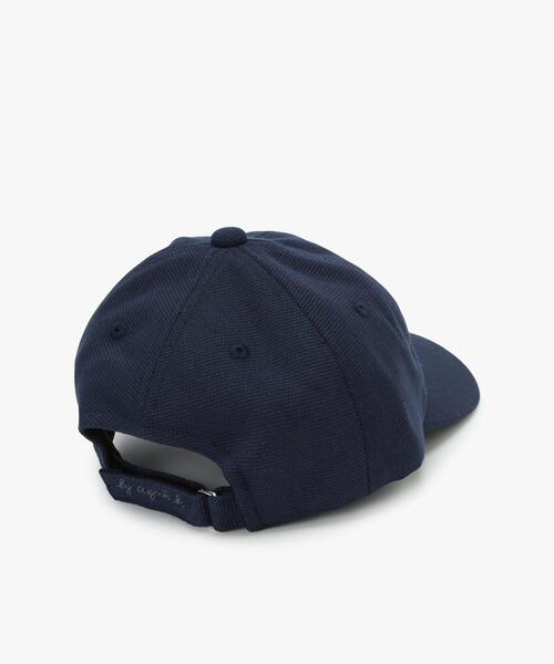 To b. by agnes b.（トゥービーバイアニエスベー）の「”To b.”ロゴ刺繍 キャップ（キャップ・レディース・ネイビー・FREE）」の3枚目の写真