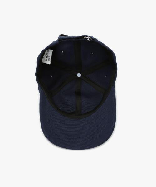 To b. by agnes b.（トゥービーバイアニエスベー）の「”To b.”ロゴ刺繍 キャップ（キャップ・レディース・ネイビー・FREE）」の4枚目の写真