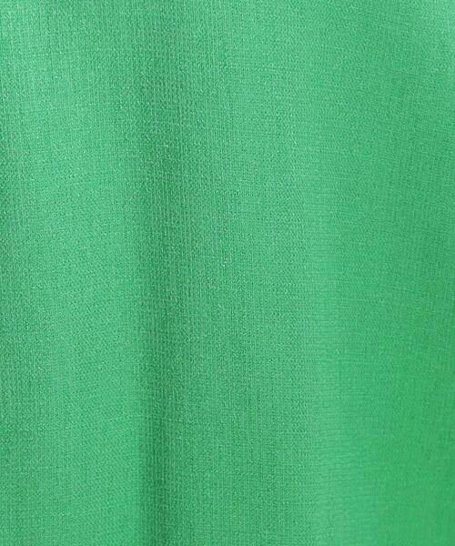 DRESKIP（ドレスキップ）の「【S-LL/洗濯後しわになりにくい】上品にきれい見え スラブギャザーブラウス（シャツ/ブラウス・レディース・ナチュラル/イエロー系その他/オレンジ/グリーン/ブラック・02/01/03/04）」の21枚目の写真