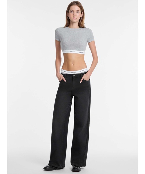 GUESS JEANS Ss Crop Top 下着 レディース | GUESS(ゲス) JAPAN 公式