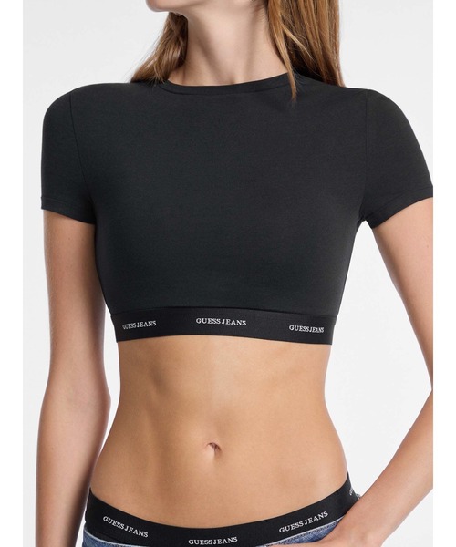 GUESS JEANS Ss Crop Top 下着 レディース | GUESS(ゲス) JAPAN 公式