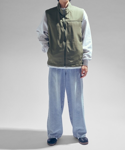 MAGASIN DE MODE Brew（マガジンデモードブリュー）の「【MAGASIN DE MODE Brew】ポリストレッチベスト　RMS-51621 MES（ベスト・メンズ・カーキ/ブラック/ネイビー・M/L/LL）」の22枚目の写真