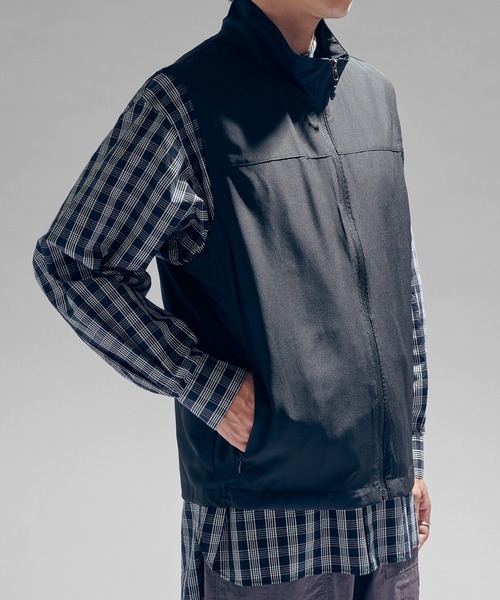 MAGASIN DE MODE Brew（マガジンデモードブリュー）の「【MAGASIN DE MODE Brew】ポリストレッチベスト　RMS-51621 MES（ベスト・メンズ・カーキ/ブラック/ネイビー・M/L/LL）」の18枚目の写真