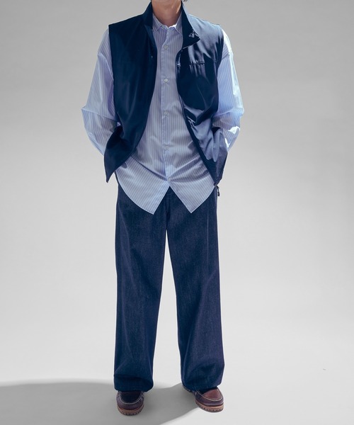 MAGASIN DE MODE Brew（マガジンデモードブリュー）の「【MAGASIN DE MODE Brew】ポリストレッチベスト　RMS-51621 MES（ベスト・メンズ・カーキ/ブラック/ネイビー・M/L/LL）」の6枚目の写真