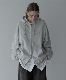 remer([)loose basic oversize zip parker / [Yx[VbNI[o[TCYWbvp[J[(p[J[)