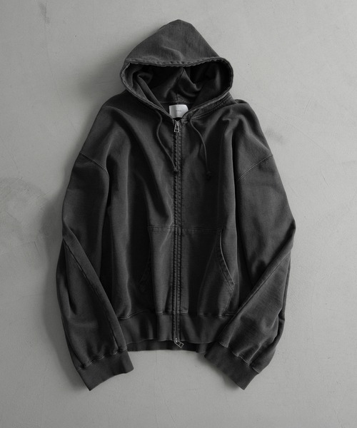 loose basic oversize zip parker / ルーズベーシックオーバーサイズ