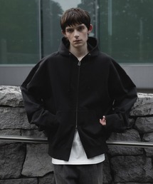 remer | loose basic oversize zip hoodie / ルーズベーシックオーバーサイズジップパーカー(パーカー)