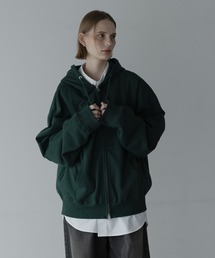 remer（リメール）の「loose basic oversize zip hoodie / ルーズベーシックオーバーサイズジップパーカー（パーカー）」