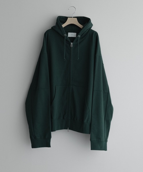 loose basic oversize zip parker / ルーズベーシックオーバーサイズ
