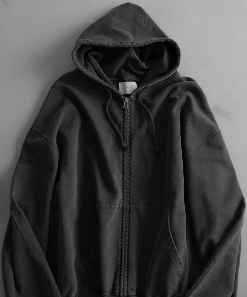 loose basic oversize zip parker / ルーズベーシックオーバーサイズ
