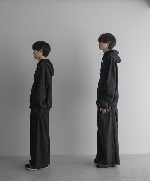 loose basic oversize zip parker / ルーズベーシックオーバーサイズ