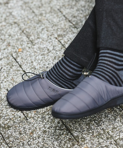 SUBU（スブ）の「【別注】SUBU / ドローコード サンダル（サンダル・レディース・グレー/ブラック・3/2/1/0）」の2枚目の写真