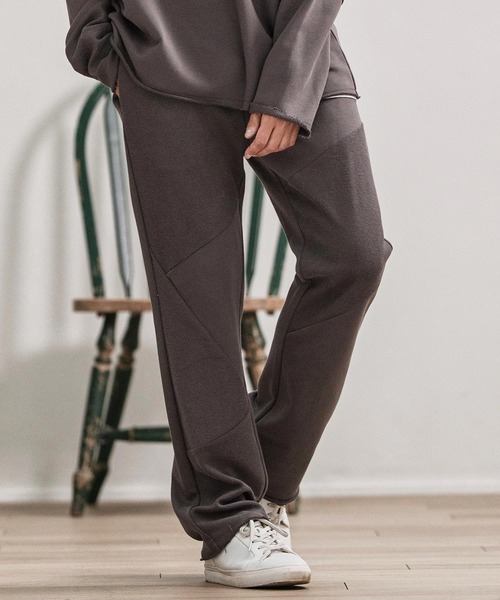 mp13878-Random Patchwork Sweat Pants スウェットパンツ（スウェット