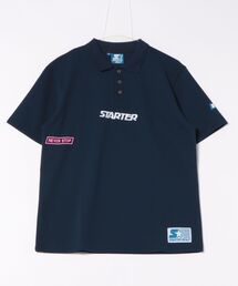 ★STARTER GOLF★スターターゴルフ STARTERロゴ刺繍半袖ポロシャツ SG-123009