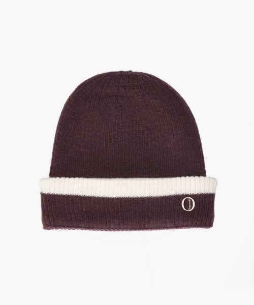Chapeau d' O(シャポードオー)の「Chapeau d' O Line Rib Knit Watch / シャポードオー(ニットキャップ/ビーニー・レディース・ブラック/ワイン/ホワイト・FREE)」の19枚目の写真