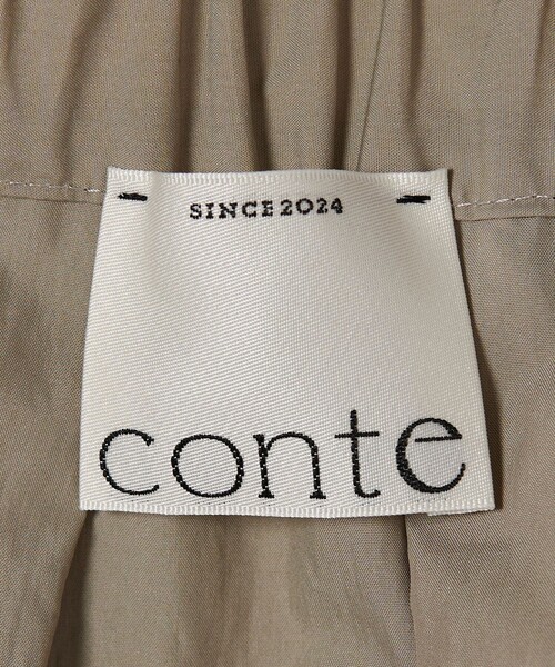 conte コクーン ギャザースカート conte＞コクーン ギャザースカート（スカート）｜conte（コンテ