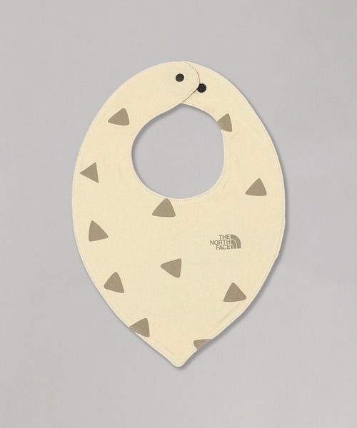 THE NORTH FACE（ザノースフェイス）の「THE NORTH FACE Baby Packable Animal Graphic Bib NNB22511（スタイ/よだれかけ・キッズ・グリーン/ホワイト/ピンク/オフホワイト・FREE）」の3枚目の写真
