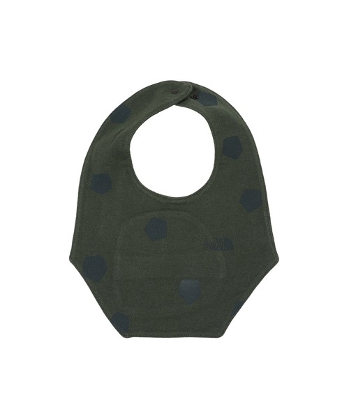 THE NORTH FACE（ザノースフェイス）の「THE NORTH FACE Baby Packable Animal Graphic Bib NNB22511（スタイ/よだれかけ・キッズ・グリーン/ホワイト/ピンク/オフホワイト・FREE）」の15枚目の写真
