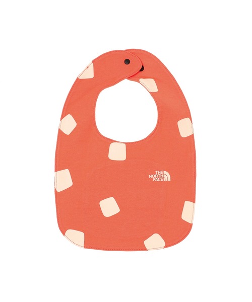 THE NORTH FACE（ザノースフェイス）の「THE NORTH FACE Baby Packable Animal Graphic Bib NNB22511（スタイ/よだれかけ・キッズ・グリーン/ホワイト/ピンク/オフホワイト・FREE）」の5枚目の写真