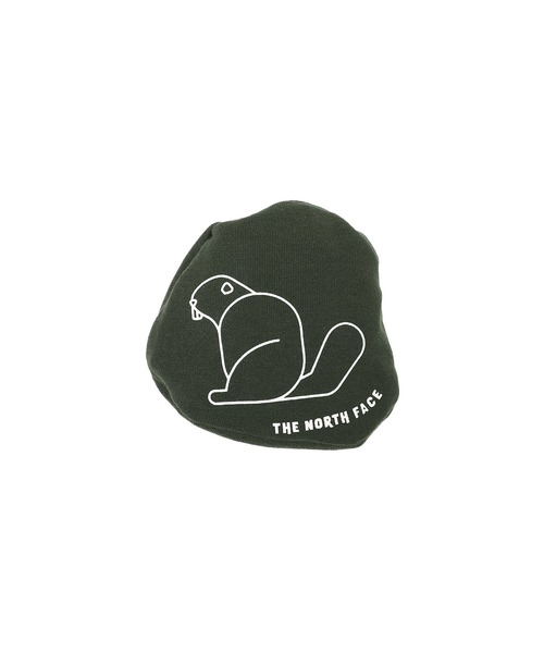 THE NORTH FACE（ザノースフェイス）の「THE NORTH FACE Baby Packable Animal Graphic Bib NNB22511（スタイ/よだれかけ・キッズ・グリーン/ホワイト/ピンク/オフホワイト・FREE）」の8枚目の写真