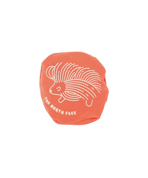 THE NORTH FACE（ザノースフェイス）の「THE NORTH FACE Baby Packable Animal Graphic Bib NNB22511（スタイ/よだれかけ・キッズ・グリーン/ホワイト/ピンク/オフホワイト・FREE）」の9枚目の写真