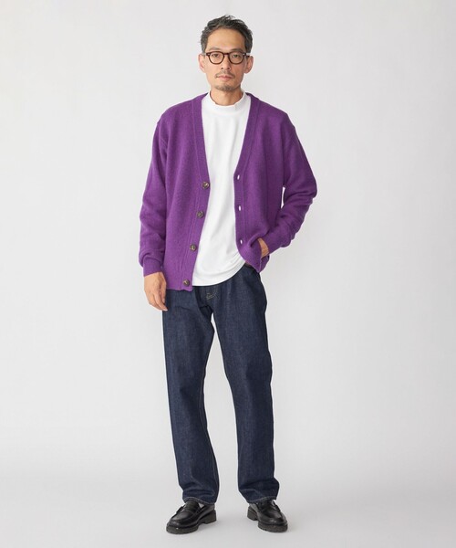 SHIPS（シップス）の「SHIPS: AUTHENTIC 5ポケット ワンウォッシュ デニム（デニムパンツ・メンズ・ネイビー・SMALL/MEDIUM/LARGE/X-LARGE）」の4枚目の写真