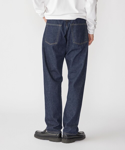 SHIPS（シップス）の「SHIPS: AUTHENTIC 5ポケット ワンウォッシュ デニム（デニムパンツ・メンズ・ネイビー・SMALL/MEDIUM/LARGE/X-LARGE）」の10枚目の写真