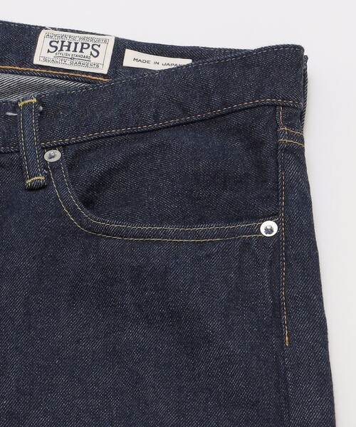 SHIPS（シップス）の「SHIPS: AUTHENTIC 5ポケット ワンウォッシュ デニム（デニムパンツ・メンズ・ネイビー・SMALL/MEDIUM/LARGE/X-LARGE）」の20枚目の写真