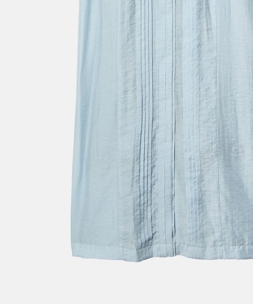 LE CIEL BLEU(ルシェルブルー)の「プリーテッドドレス / Pleated Dress(ワンピース・レディース・ブラック/オフホワイト/ライトブルー・38/36)」の15枚目の写真