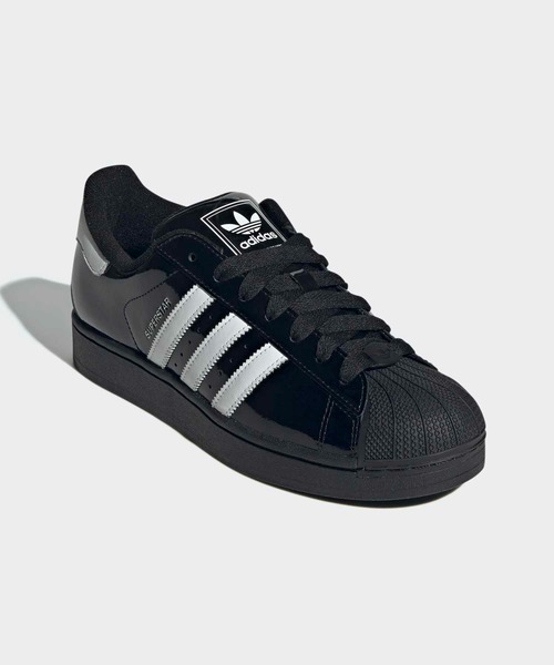 adidas(アディダス)の「スーパースター II シューズ / SUPERSTAR II / アディダスオリジナルス adidas Originals(スニーカー・メンズ・ブラック・29.0cm/28.5cm/28.0cm/27.5cm/27.0cm/26.5cm/26.0cm/25.5cm/25.0cm/24.5cm/24.0cm/23.5cm/23.0cm/22.5cm/22.0cm)」の4枚目の写真