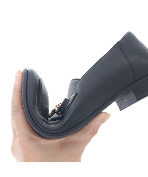 cava cava（サヴァサヴァ）の「ビットローファー　1320701（ローファー・レディース・ブラック/ブラウン/ライトグレー・22.5cm/23cm/23.5cm/24cm/24.5cm）」の6枚目の写真