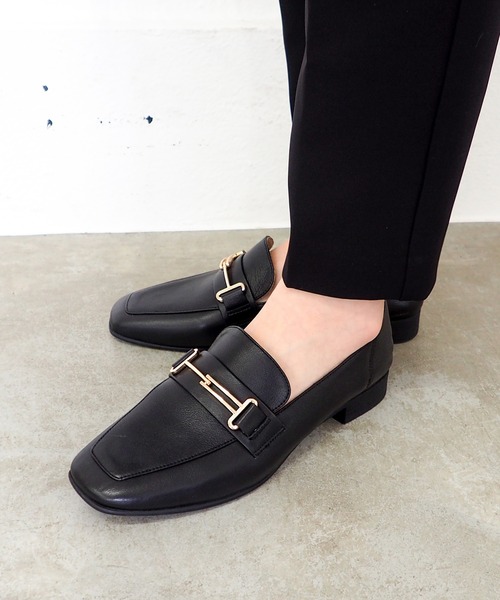 cava cava（サヴァサヴァ）の「ビットローファー　1320701（ローファー・レディース・ブラック/ブラウン/ライトグレー・22.5cm/23cm/23.5cm/24cm/24.5cm）」の9枚目の写真