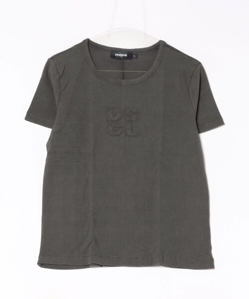 Desigual(デシグアル)の「リップス入りロゴTシャツ(Tシャツ/カットソー・レディース・ブラック・XL/L/M/S/XS)」の6枚目の写真