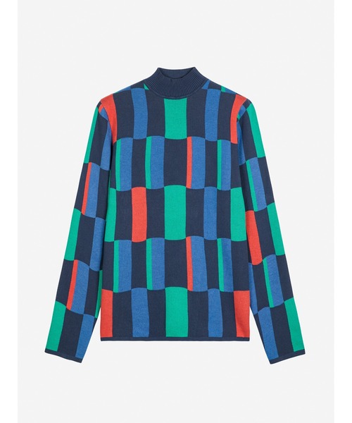 BOBO CHOSES(ボボショーズ)の「Geometric jacquard turtleneck jumper(ニット/セーター・レディース・マルチ・L/M/S/XL/XS)」の3枚目の写真