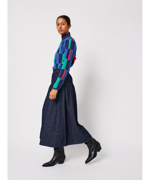 BOBO CHOSES(ボボショーズ)の「Geometric jacquard turtleneck jumper(ニット/セーター・レディース・マルチ・L/M/S/XL/XS)」の8枚目の写真