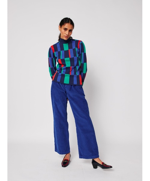 BOBO CHOSES(ボボショーズ)の「Geometric jacquard turtleneck jumper(ニット/セーター・レディース・マルチ・L/M/S/XL/XS)」の6枚目の写真