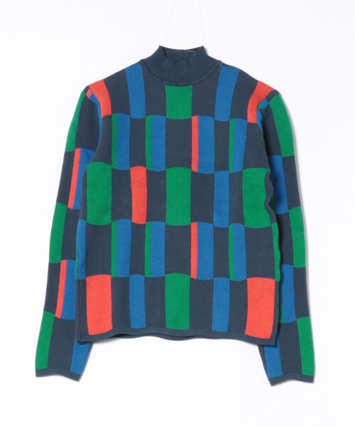 BOBO CHOSES(ボボショーズ)の「Geometric jacquard turtleneck jumper(ニット/セーター・レディース・マルチ・L/M/S/XL/XS)」の10枚目の写真