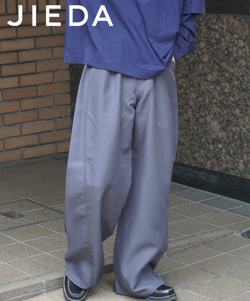 Jieda（ジエダ）の「JIEDAジエダ 3D WORK PANTS（チノパンツ・メンズ・ブラック/グレー・1/2）」の2枚目の写真