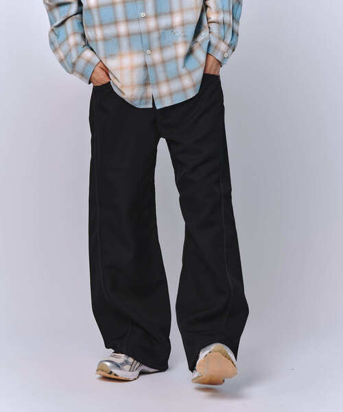 Jieda（ジエダ）の「JIEDAジエダ 3D WORK PANTS（チノパンツ・メンズ・ブラック/グレー・1/2）」の9枚目の写真