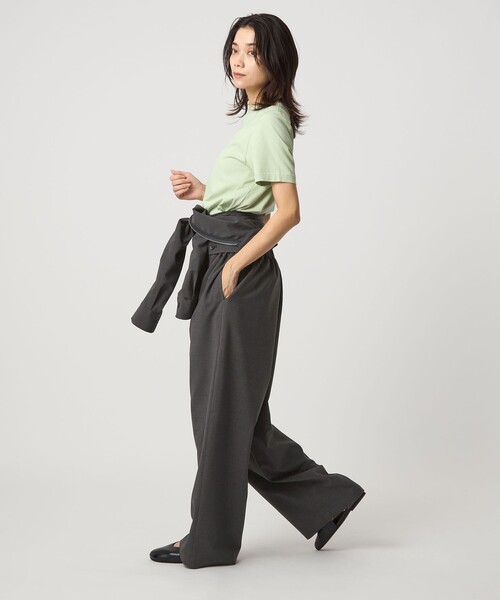 green label relaxing（グリーンレーベルリラクシング）の「＜SEASONAL COLLECTION＞オールインワン（つなぎ/オールインワン・レディース・ダークグレー/ベージュ・36/38）」の8枚目の写真