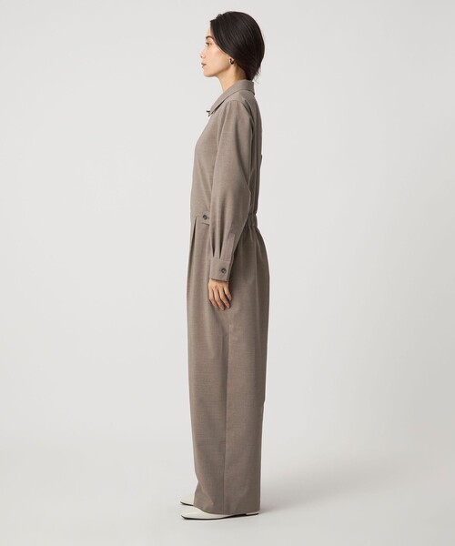 green label relaxing（グリーンレーベルリラクシング）の「＜SEASONAL COLLECTION＞オールインワン（つなぎ/オールインワン・レディース・ダークグレー/ベージュ・36/38）」の18枚目の写真