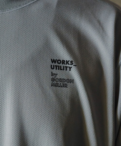 GORDON MILLER(ゴードンミラー)の「GORDON MILLER WORKS_UTILITY ドライ L/S Tシャツ(Tシャツ/カットソー・メンズ・モスグリーン/グレイッシュベージュ・1/2/0)」の6枚目の写真