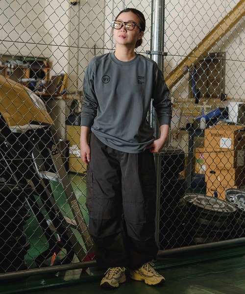 GORDON MILLER(ゴードンミラー)の「GORDON MILLER WORKS_UTILITY ドライ L/S Tシャツ(Tシャツ/カットソー・メンズ・モスグリーン/グレイッシュベージュ・1/2/0)」の11枚目の写真